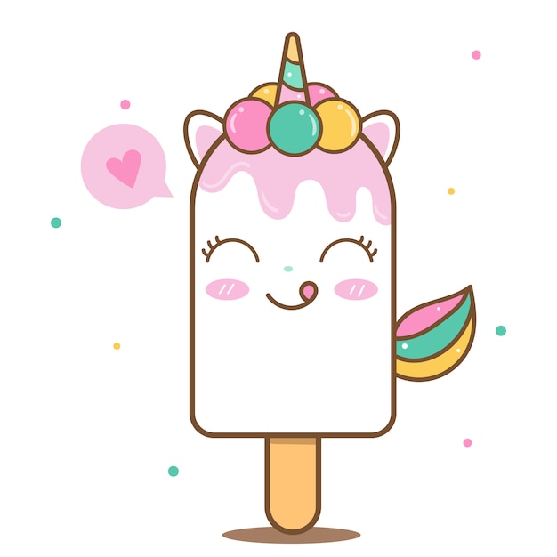 Detail Gambar Es Krim Unicorn Nomer 7