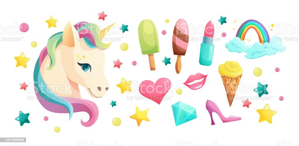 Detail Gambar Es Krim Unicorn Kartun Nomer 45