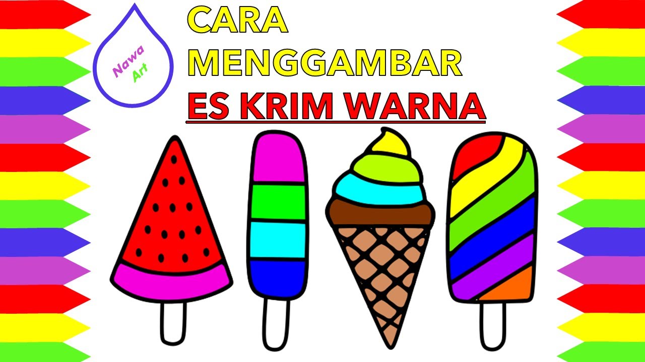 Detail Gambar Es Krim Warna Warni Nomer 15