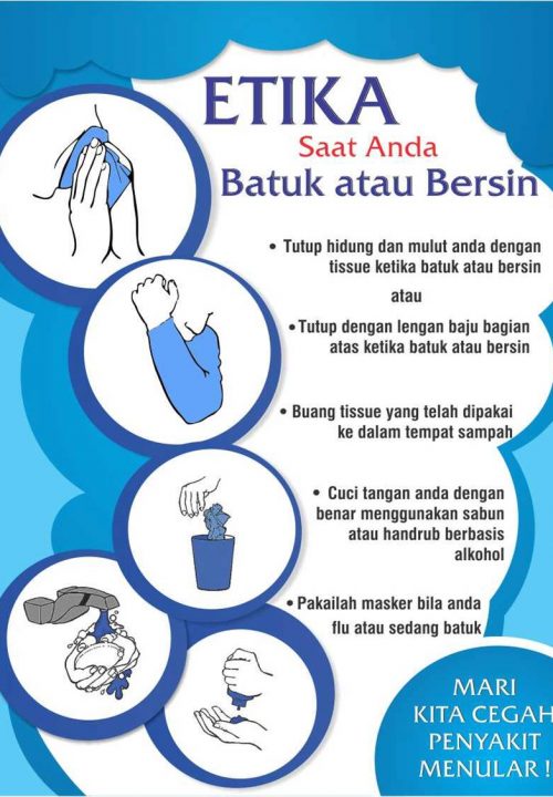 Detail Gambar Etika Batuk Dan Bersin Nomer 10