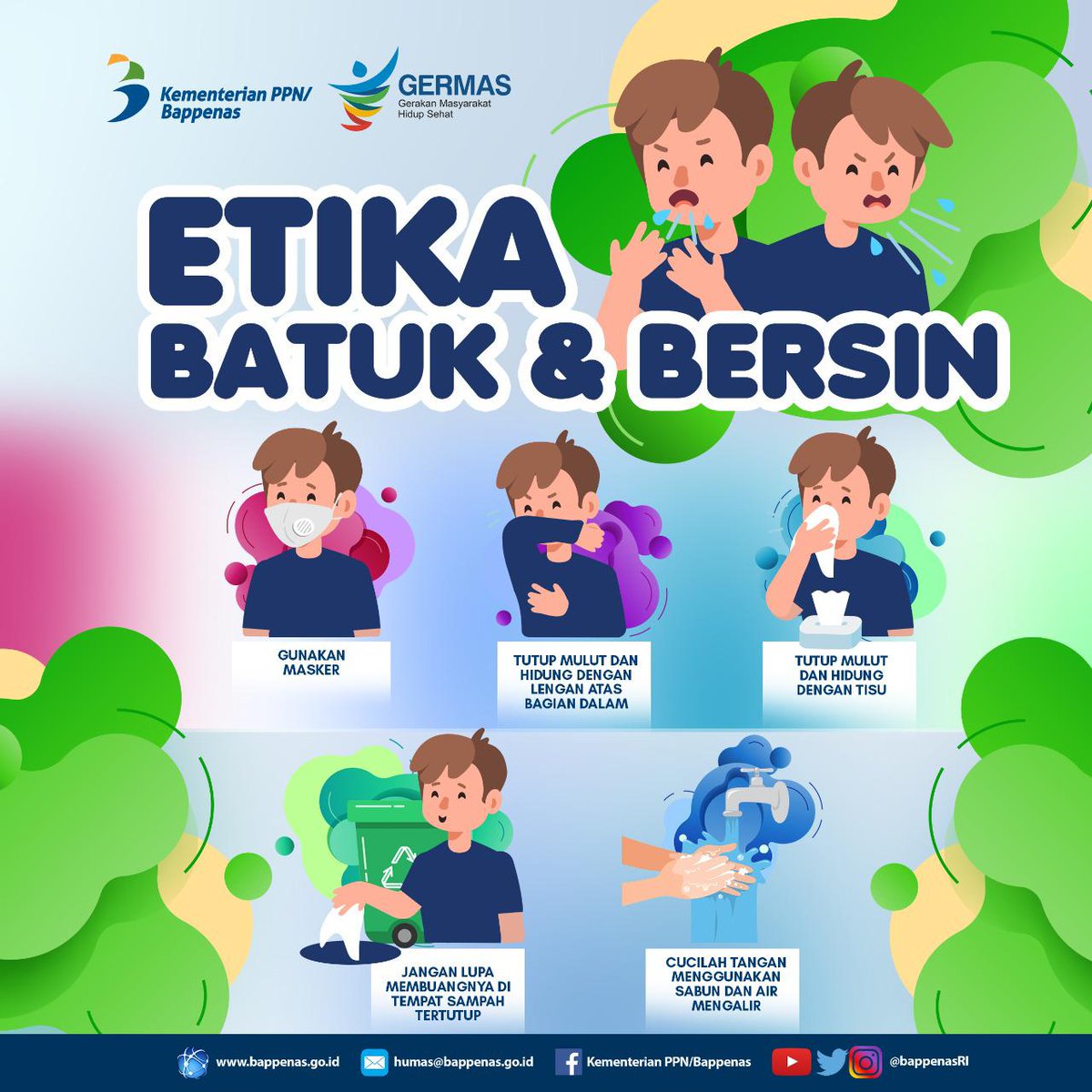 Detail Gambar Etika Batuk Dan Bersin Nomer 5