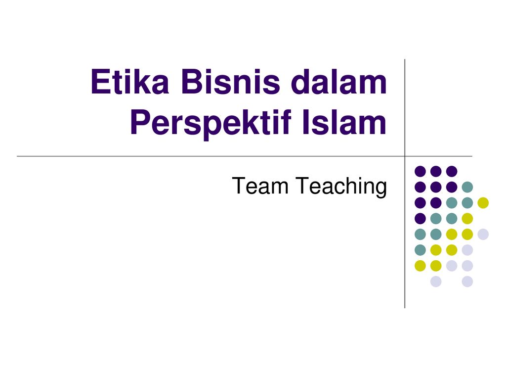 Detail Gambar Etika Bisnis Islam Nomer 43