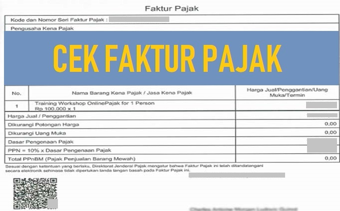 Detail Gambar Faktur Pajak Nomer 19