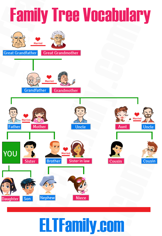 Detail Gambar Family Tree Bahasa Inggris Nomer 3