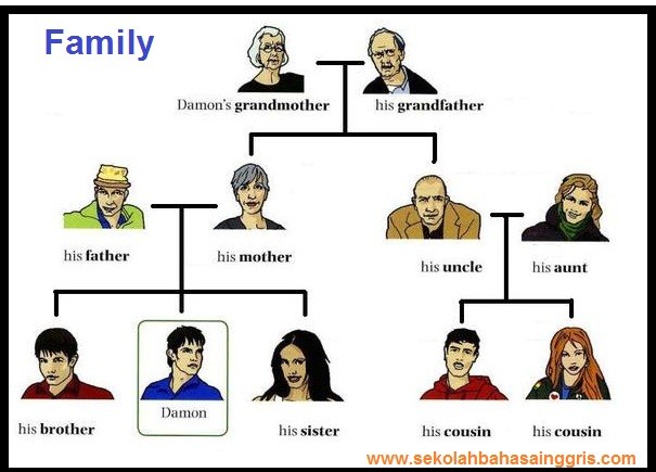Detail Gambar Family Tree Bahasa Inggris Nomer 8