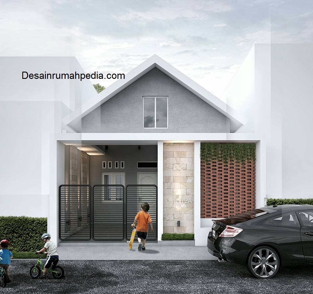 Detail Gambar Fasad Rumah Kecil Nomer 39