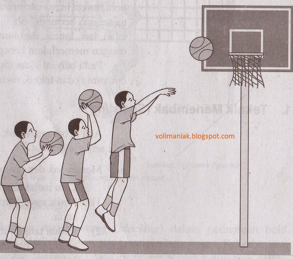 Detail Gambar Fase Dalam Pelaksanaan Shooting Permainan Bola Basket Nomer 14