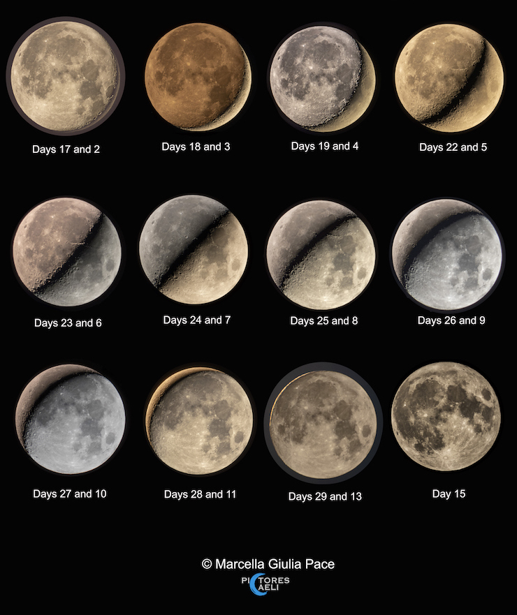 Detail Gambar Fase Fase Bulan Nomer 15