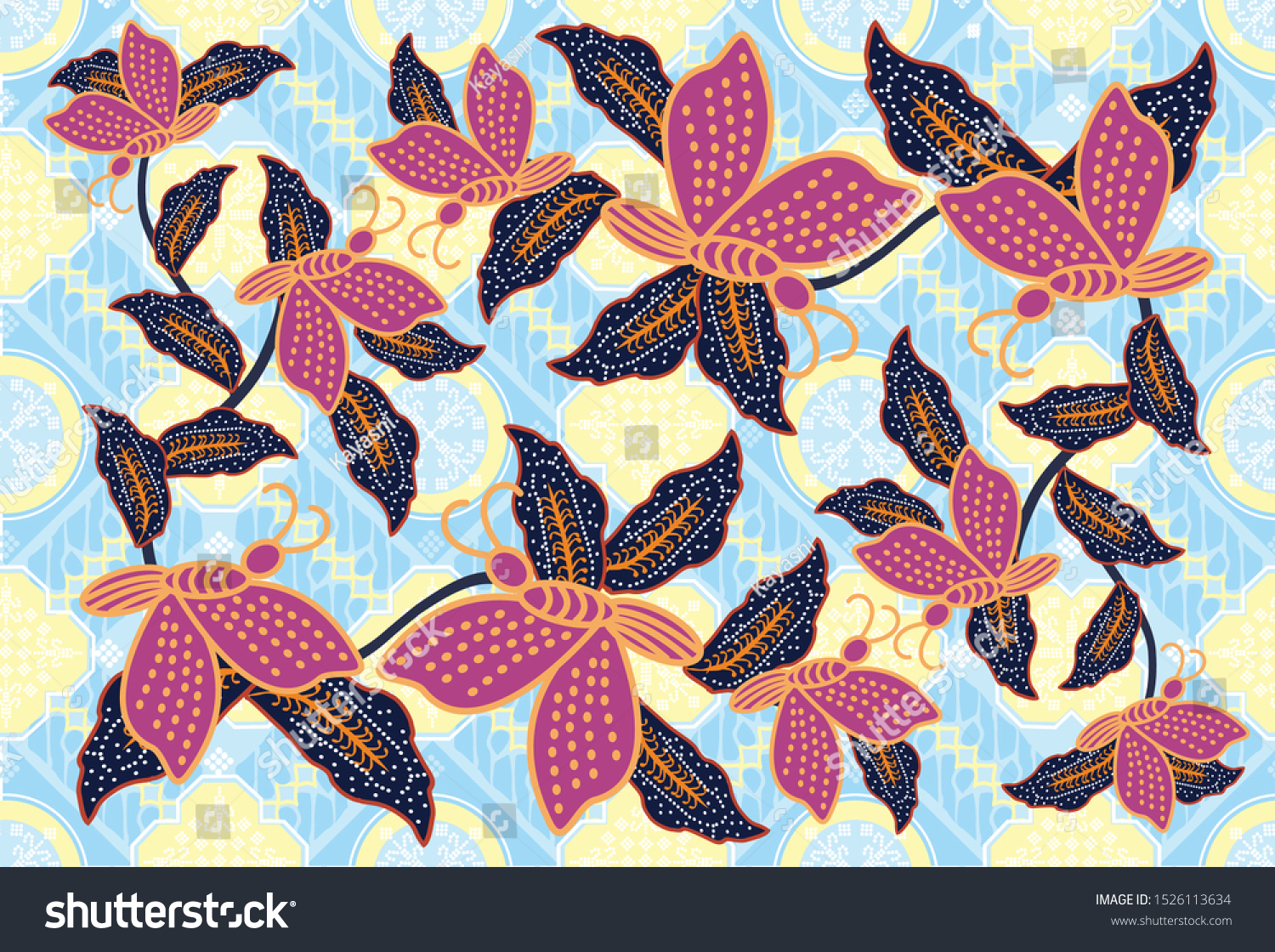 Gambar Fauna Batik - KibrisPDR