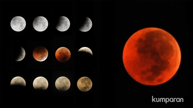Detail Gambar Fenomena Alam Gerhana Bulan Nomer 38