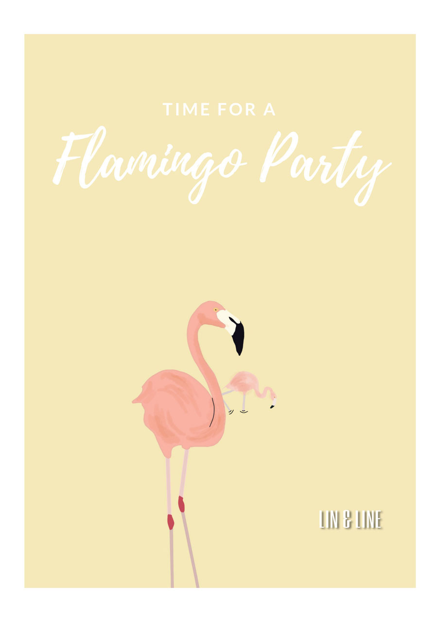 Detail Geburtstagseinladung Flamingo Nomer 6