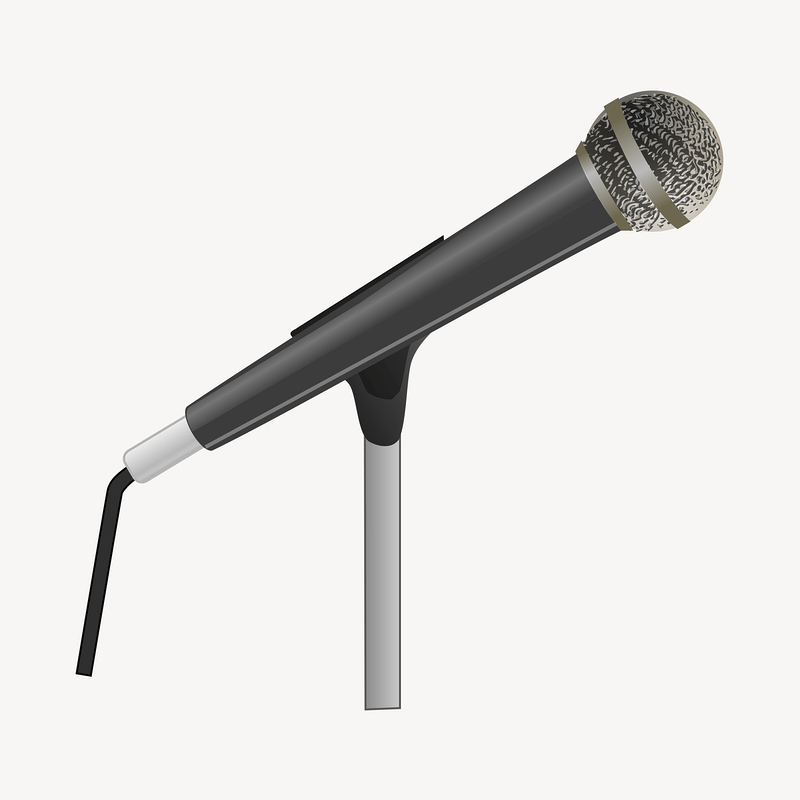 Detail Microphone No Background Nomer 9