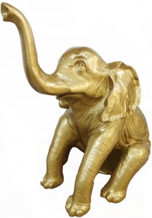 Detail Bronze Elefant Afrika Nomer 12