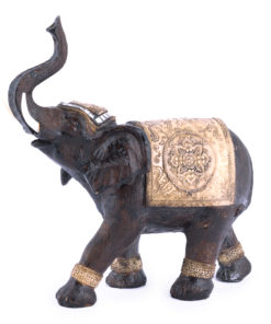 Detail Bronze Elefant Afrika Nomer 13