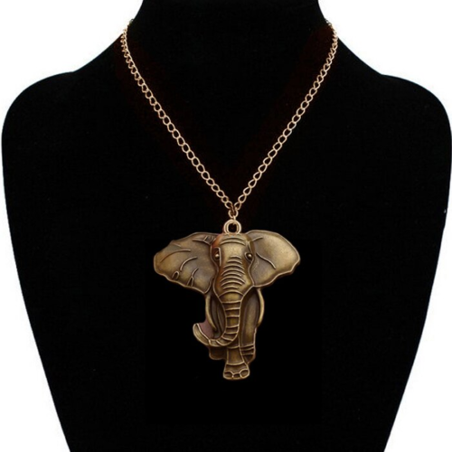 Detail Bronze Elefant Afrika Nomer 17