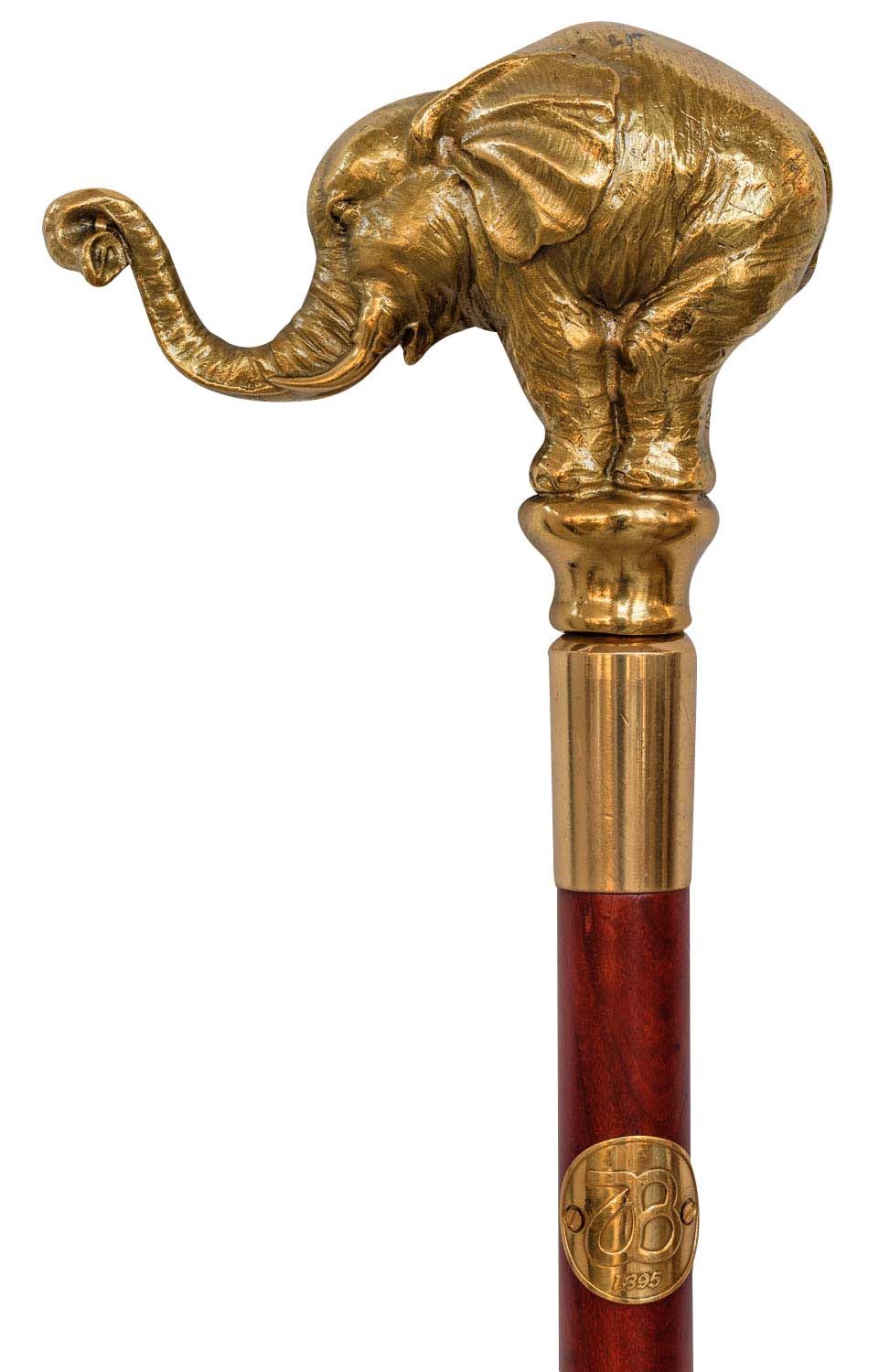 Detail Bronze Elefant Afrika Nomer 7