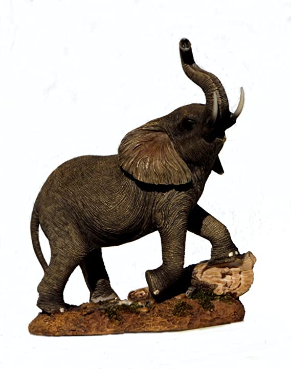 Detail Bronze Elefant Afrika Nomer 8