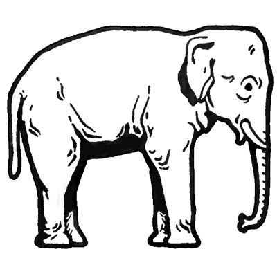 Detail Elephant Sketch Nomer 10