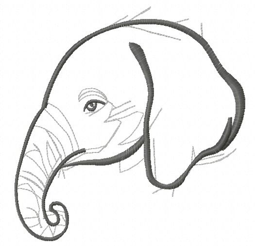 Detail Elephant Sketch Nomer 20