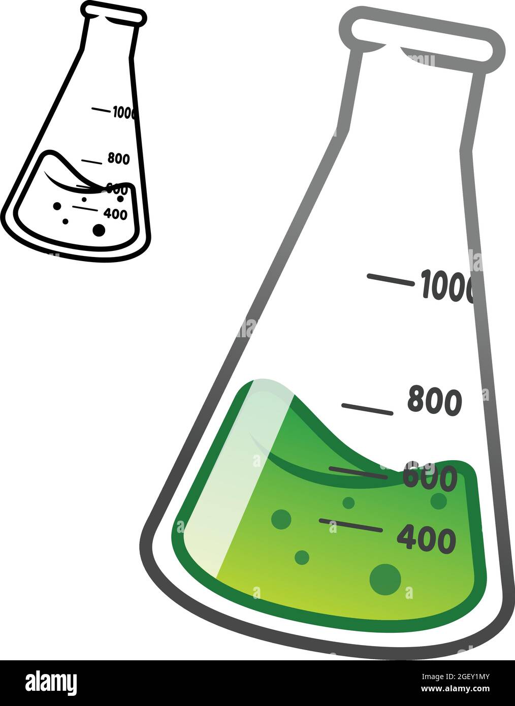 Detail Erlenmeyer Flask Drawing Nomer 9
