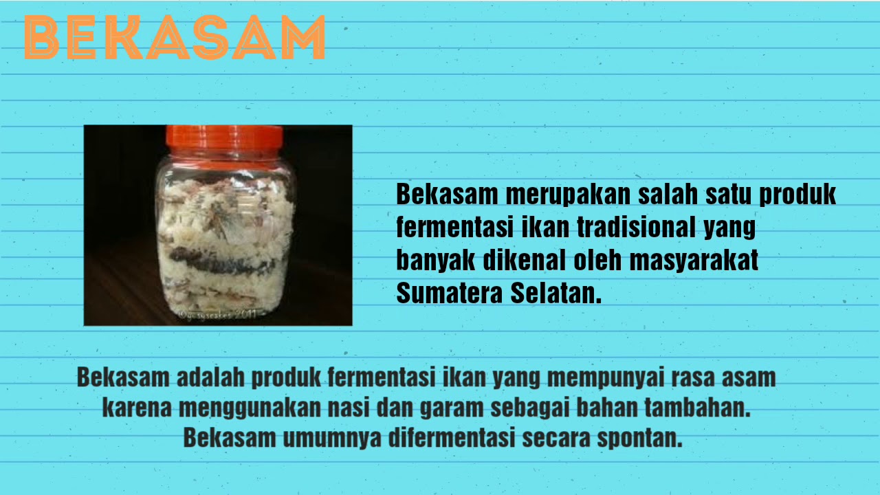 Detail Gambar Fermentasi Bekasam Nomer 25