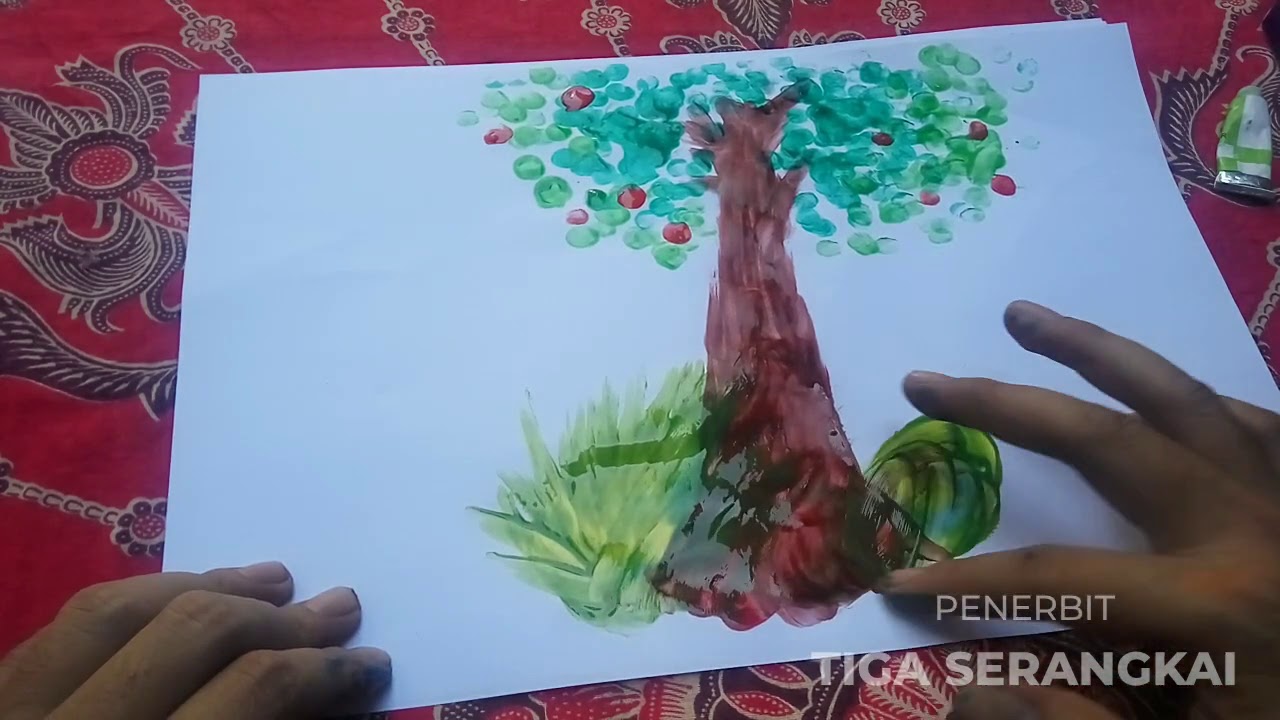 Detail Gambar Finger Painting Anak Tk Nomer 2