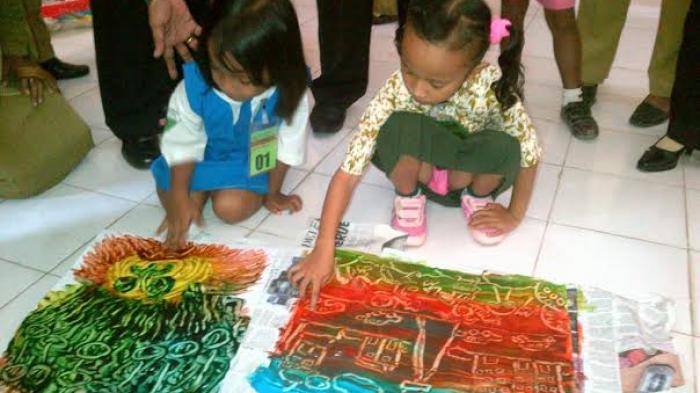 Detail Gambar Finger Painting Anak Tk Nomer 12