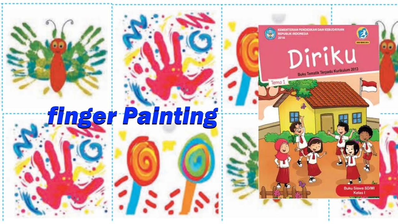 Detail Gambar Finger Painting Sederhana Nomer 5