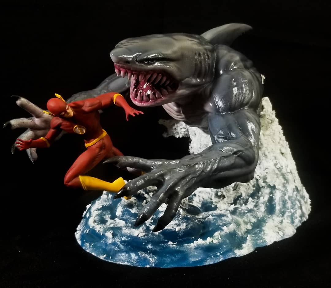 Detail Gambar Flash Vs King Shark Nomer 53