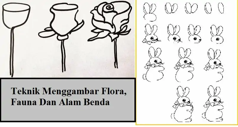 Detail Gambar Flora Dan Fauna Hitam Putih Nomer 27