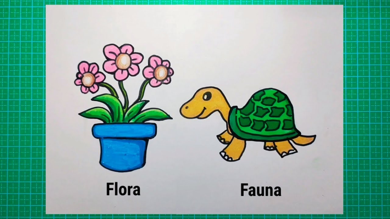 Detail Gambar Flora Dan Fauna Kartun Nomer 34