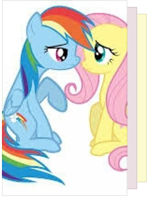 Detail Gambar Fluttershy Dan Rainbow Dash Nomer 32