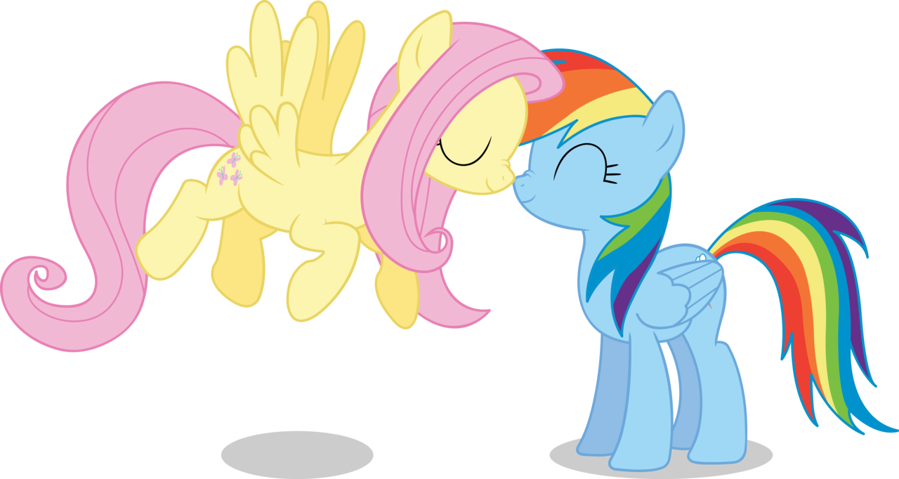 Detail Gambar Fluttershy Dan Rainbow Dash Nomer 33