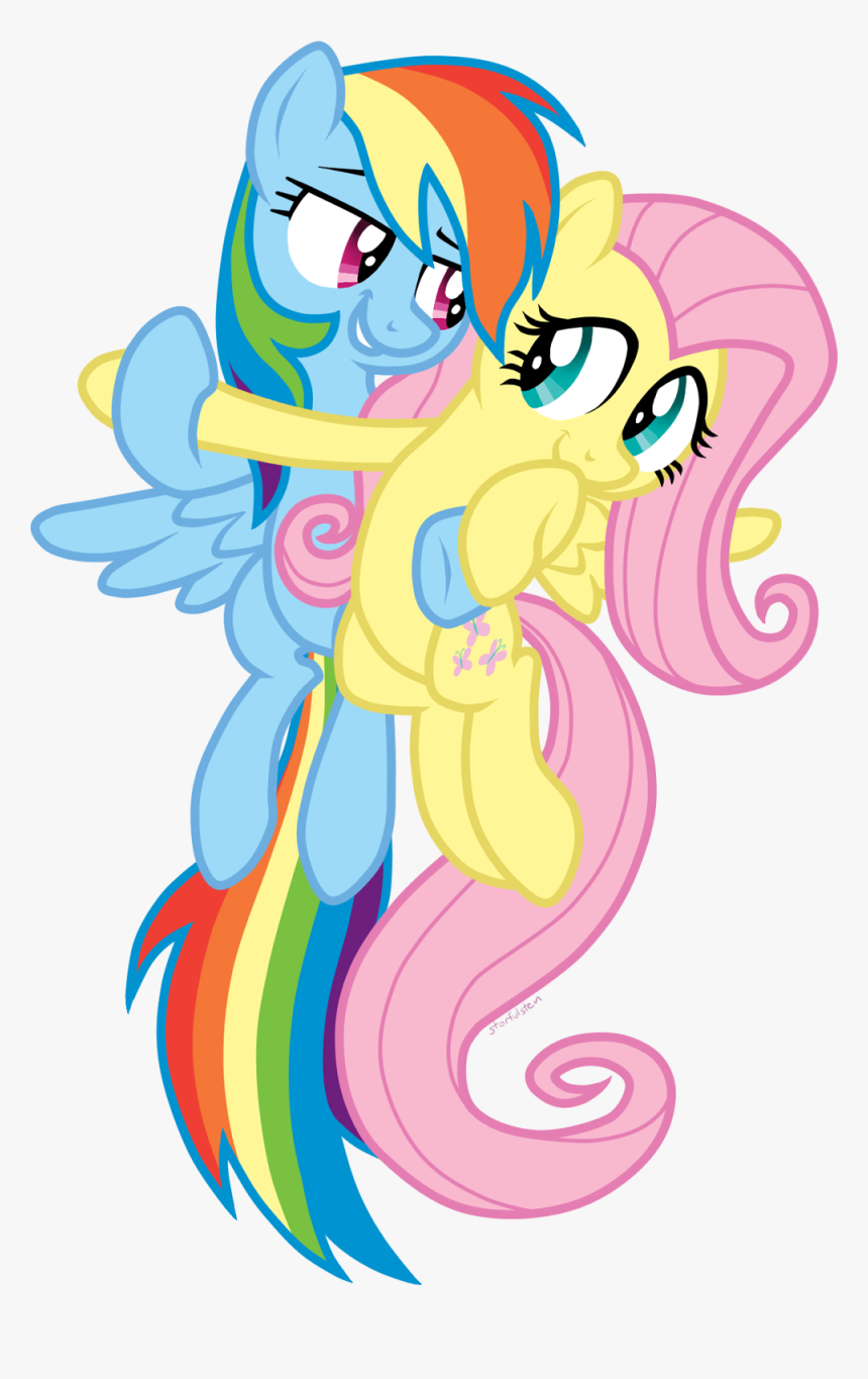 Detail Gambar Fluttershy Dan Rainbow Dash Nomer 41