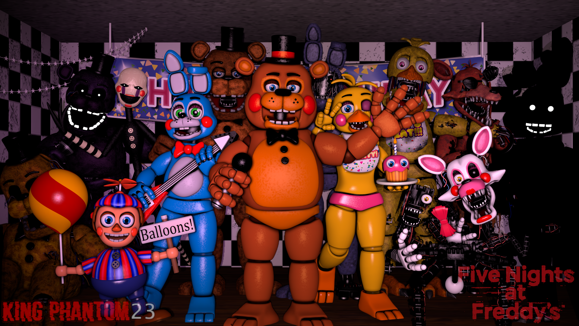 Detail Gambar Fnaf 2 Nomer 25