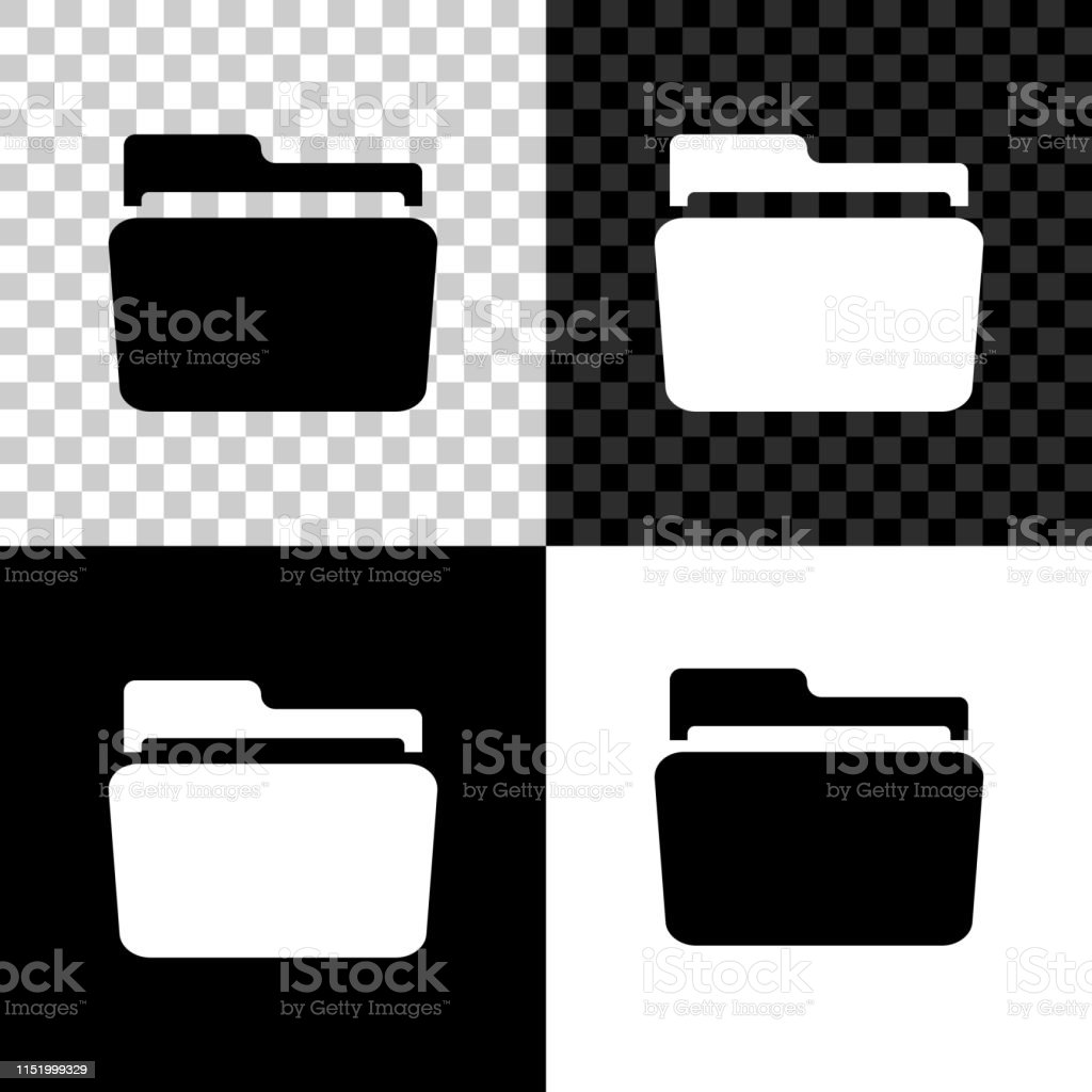 Detail Gambar Folder Icon Hitam Putih Nomer 14