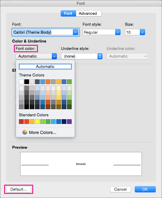 Detail Gambar Font Color Nomer 15