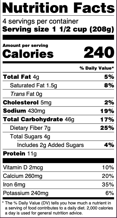 Detail Gambar Food Label Nomer 11