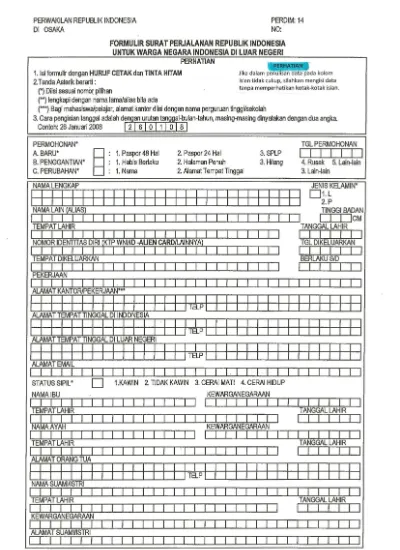 Detail Gambar Form Perpanjang Paspor Nomer 14