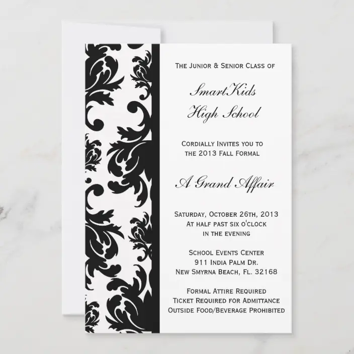 Detail Gambar Formal Invitation Nomer 30