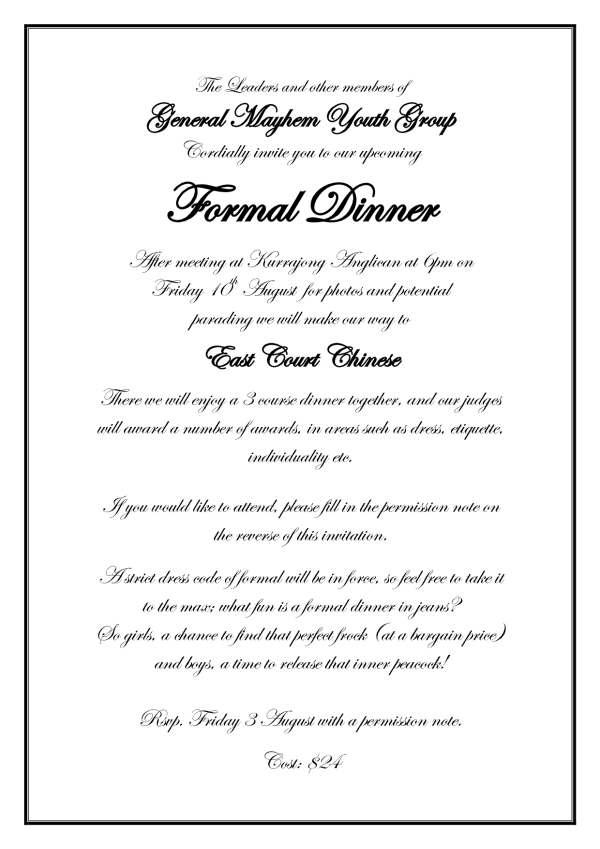 Detail Gambar Formal Invitation Nomer 33