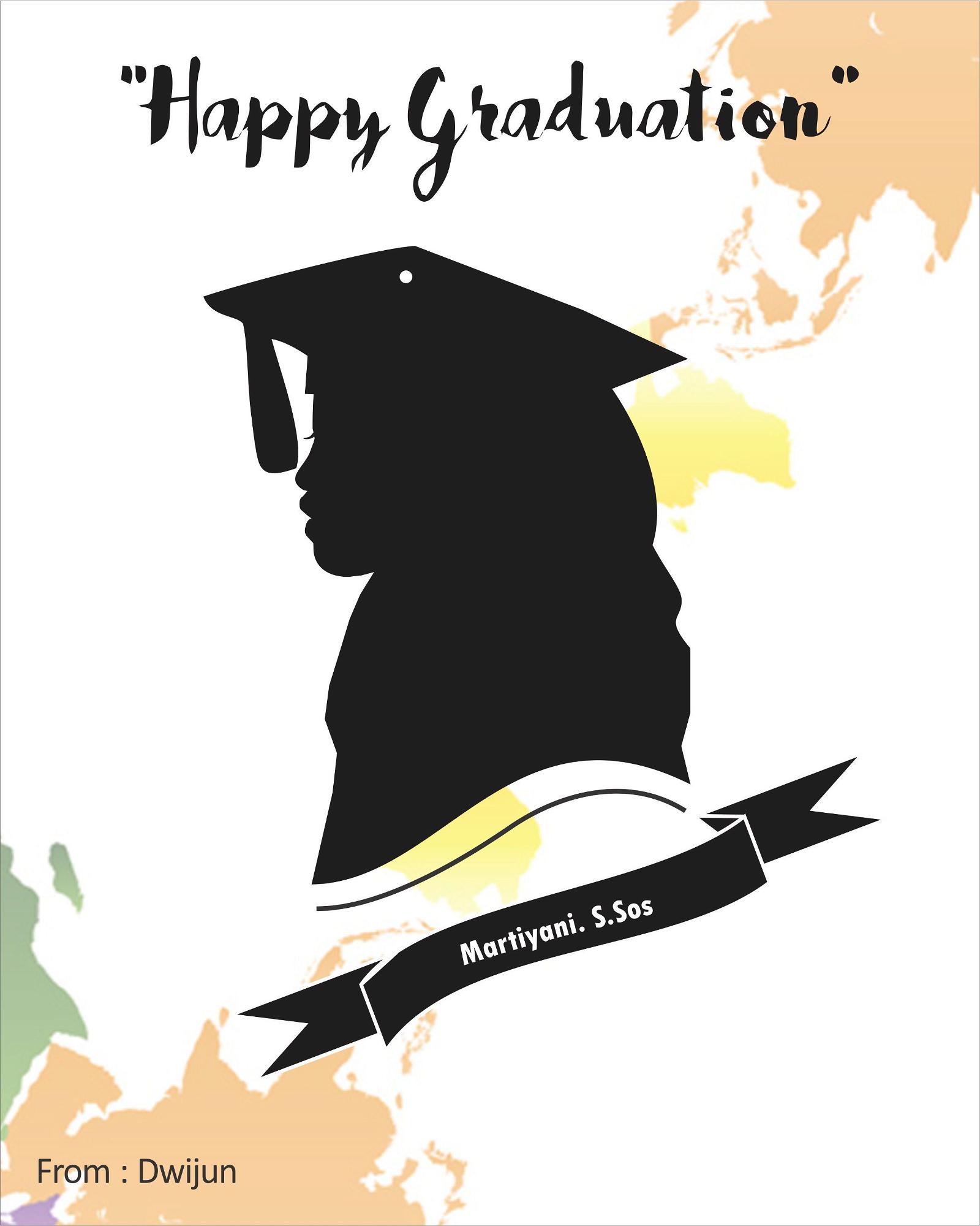 Gambar Format Design Selempang Wisuda - KibrisPDR