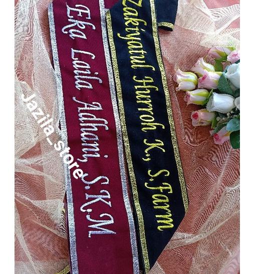 Detail Gambar Format Design Selempang Wisuda Nomer 28