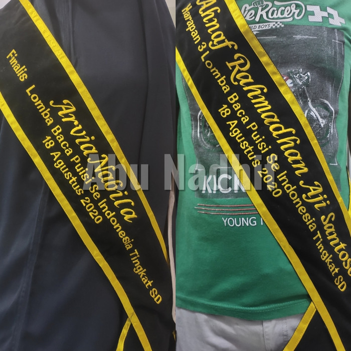 Detail Gambar Format Design Selempang Wisuda Nomer 9