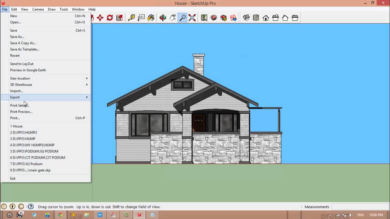 Detail Gambar Format Sketchup Nomer 21