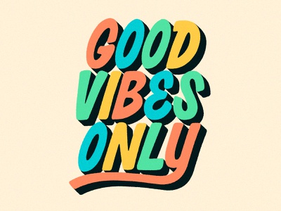 Detail Good Vibes Only Bild Nomer 7