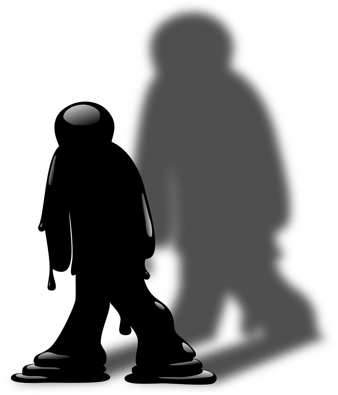 Detail Stick Figure Shadow Nomer 9