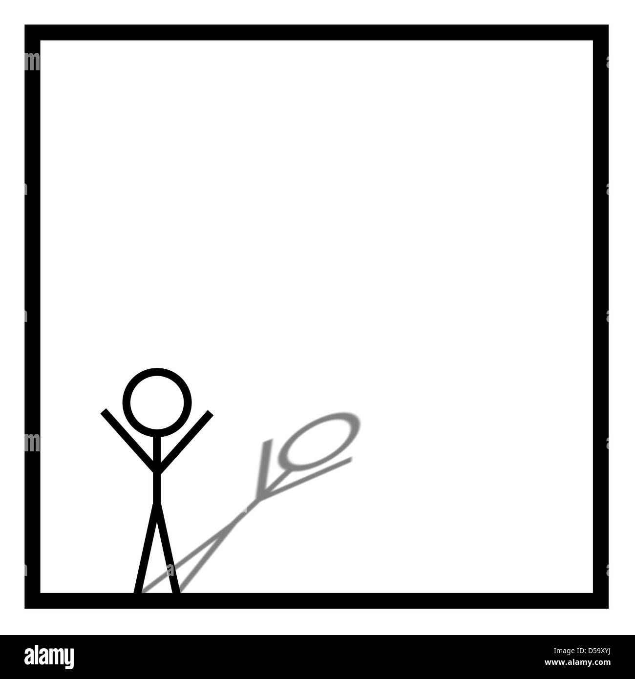 Detail Stick Figure Shadow Nomer 5