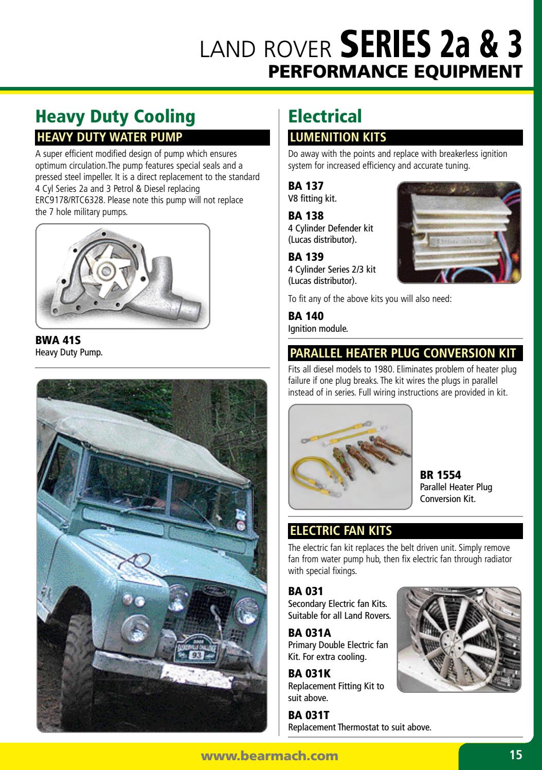 Detail Gambar Foto Water Pump Land Rover Series 2a Nomer 36