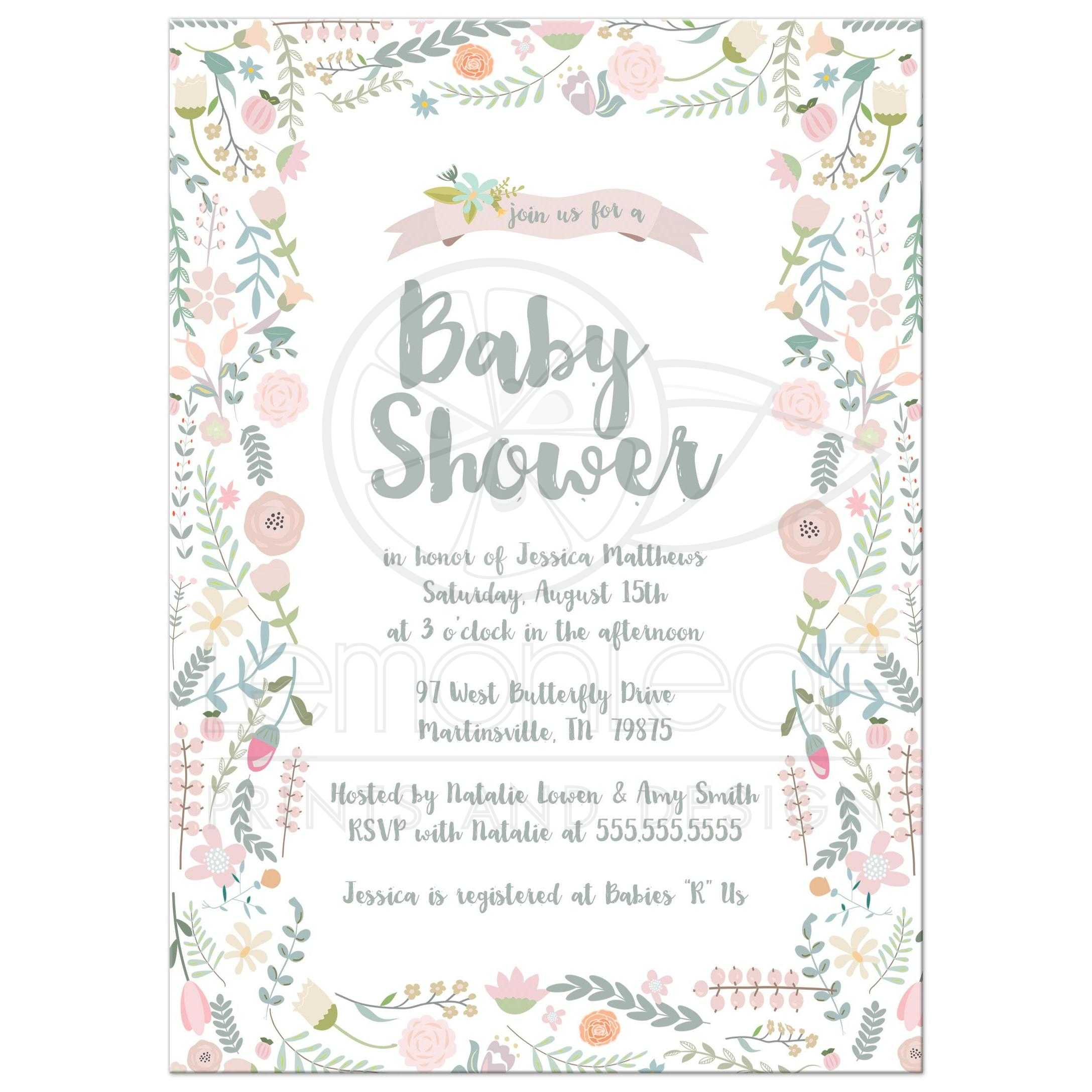 Detail Gambar Frame Baby Shower Nomer 52